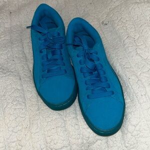 Blue suede pumas. Very good condition. US size 5 1/2.